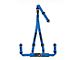 Corbeau 3-Point Double Release Harness Belts Blue