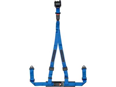 Corbeau 3-Point Double Release Harness Belts Blue (67-02 Firebird)