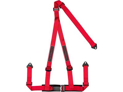 3-Point Double Release Harness Belts Black (67-02 Firebird)