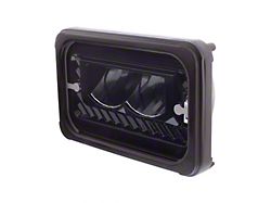 Heated LED Headlight - Black High Beam (82-85 Firebird)