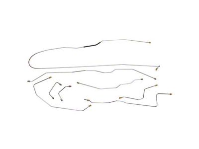 Bronco S/S Brake Line Set,66-67