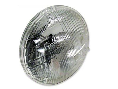 5-3/4-Iinch Halogen Sealed Beam Headlight; Clear (1969 Mustang)