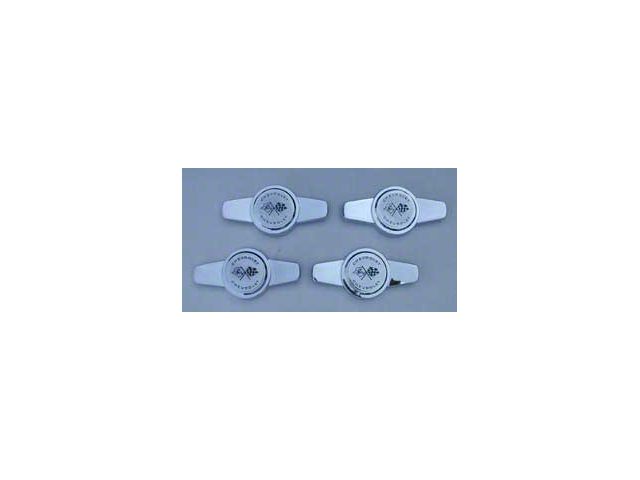 62-63 Spinner Set-Complete For Wire Wheels