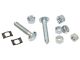 63-67 Gas Tank Strap Guide Bolts & Nuts