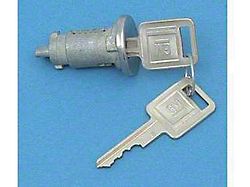Full-Size Ignition Lock Cylinder - With GM Keys (66-67 Biscayne; 66-67 Impala)