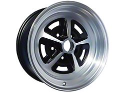 Magnum 500 Gloss Black Wheel; 15x7; 38.10mm Offset (67-69 Camaro)