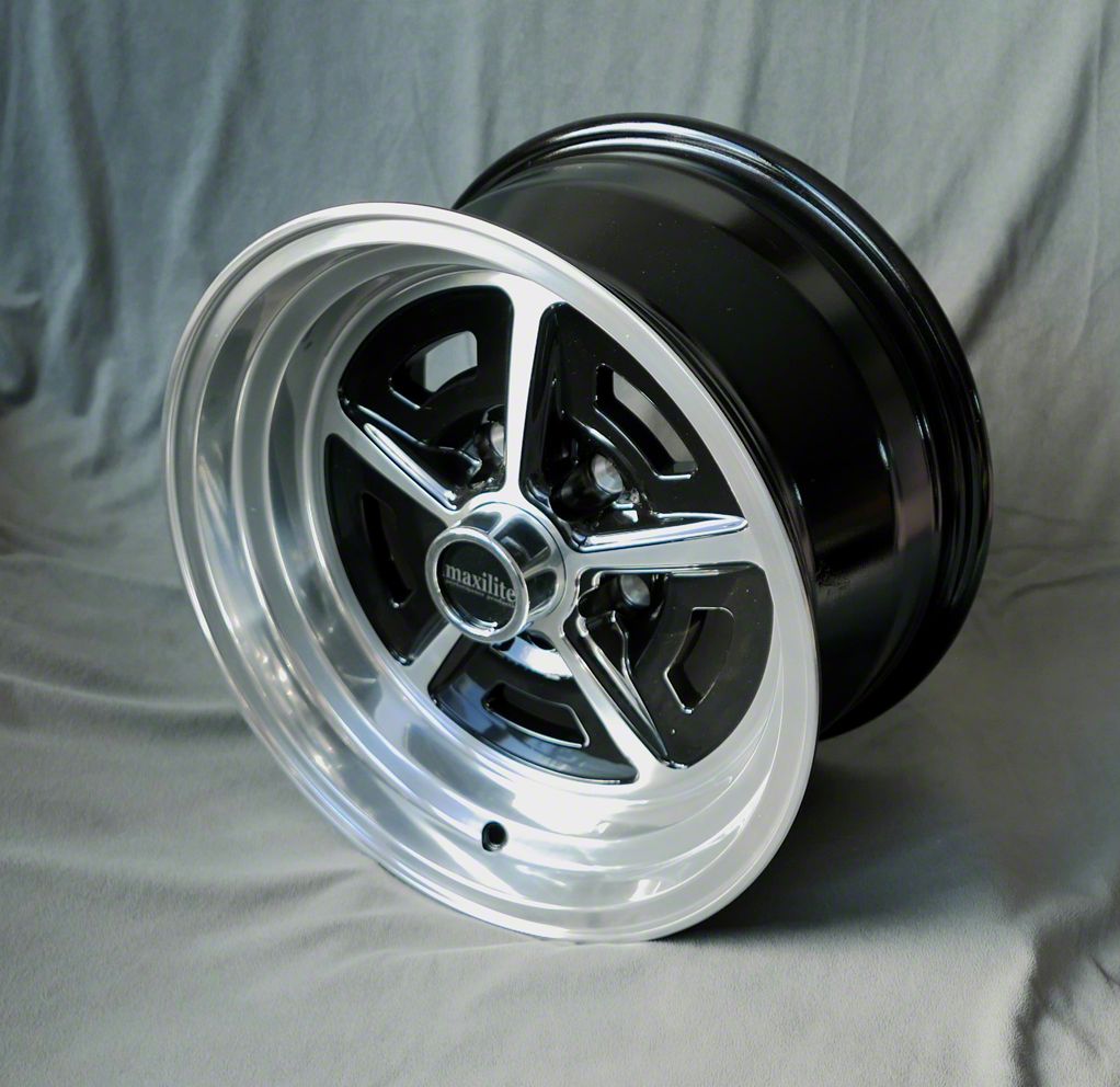 Ecklers Magnum 500 Style Black/Diamond Cut Wheel; 15x7; -5mm