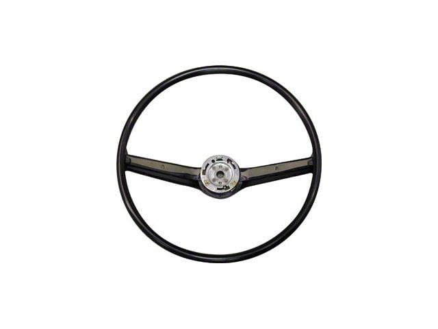 68/69 Steering Wheel Black -2 Spoke