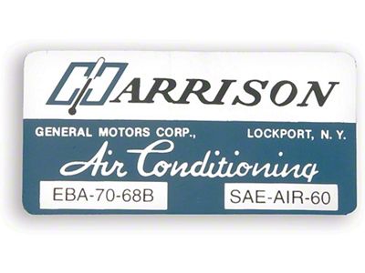 68 HARRISON A/C EVAPORATOR BOX