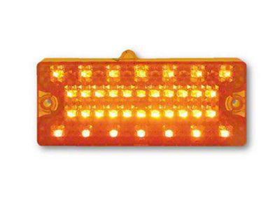 69-70 Chevy Truck Amber LED Lh Park Light - Amber Lens