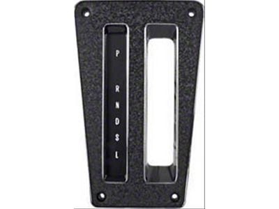 79-81 Console Shifter Trim Plate, Reproduction