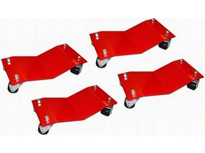 8 Car Skates, Auto Dolly