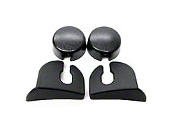82-92 Camaro Firebird Rear Hatch Strut Cover Trim Kit, Black