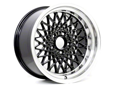 82-92 F-Body GTA Mesh 17x9 Wheel Black Set of 4