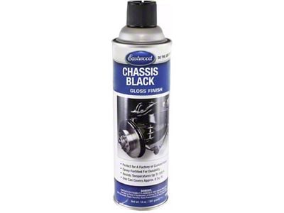 Gloss Chassis Black Spray 15 oz