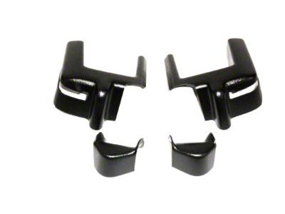 87-9 Camaro Firebird Convertible Upper Seat Belt Trim, Pair