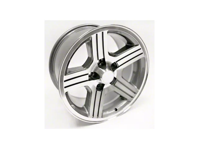 88-90 Camaro IROC-Z 17x9 Wheel GRAY Finish, Set of 4, WITH CENTER CAPS, LUG NUTS & LUG NUT CAPS