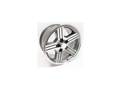 88-90 Camaro IROC-Z 17x9 Wheel GRAY Finish, Set of 4, WITH CENTER CAPS, LUG NUTS & LUG NUT CAPS