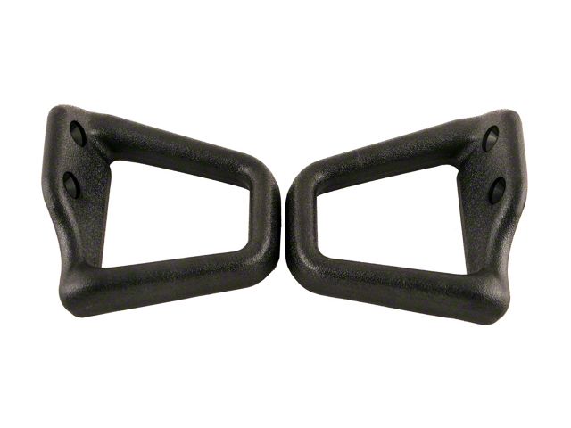 93-2002 Camaro Firebird Coupe Ebony Seat Belt Shoulder Guides