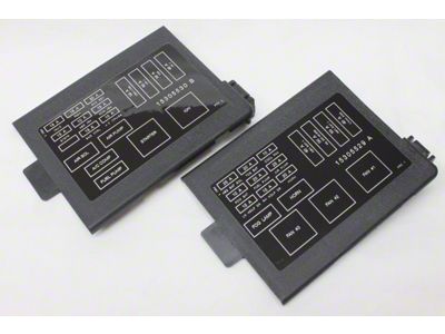 LS1 Fuse Box Panel Covers with Decals (98-02 5.7L Firebird)