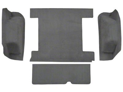 ACC Cargo Area Cutpile Molded Carpet (1977 Bronco w/ Tailgate Lock)