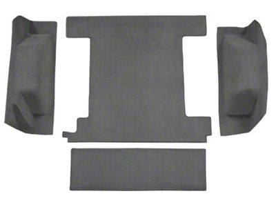 ACC Cargo Area Cutpile Molded Carpet (74-76 Bronco w/ 1-Gas Tank & w/o Tailgate Lock)