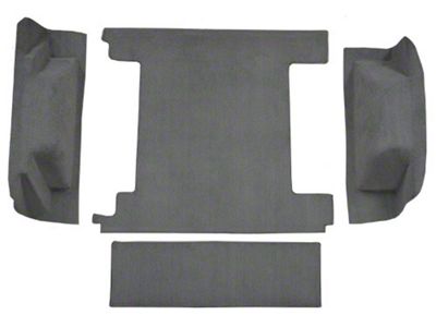 ACC Cargo Area Cutpile Molded Carpet (74-76 Bronco w/ 2-Gas Tanks & w/o Tailgate Lock)