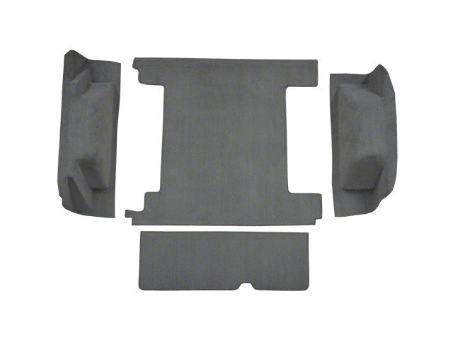 ACC Cargo Area Loop Molded Carpet (66-73 Bronco w/ 2-Gas Tanks & Tailgate Lock)