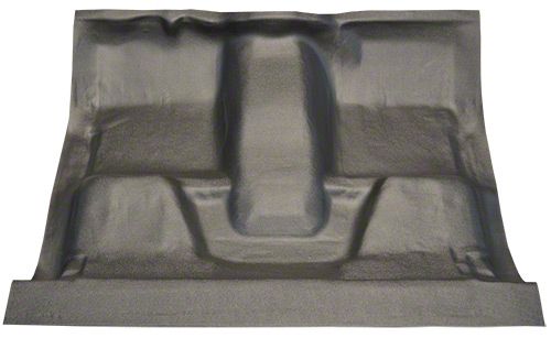 Ecklers Complete Molded Vinyl Flooring; Black (75-78 C15 w