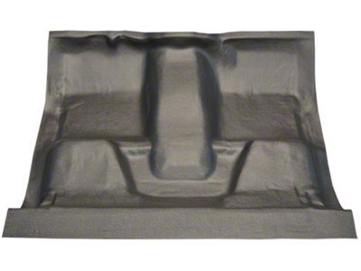 Complete Molded Vinyl Flooring; Black (75-80 K10 w/ Automatic/4-Speed Transmission)