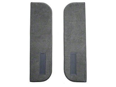 ACC Door Panel Inserts on Cardboard Loop Die Cut Carpet with Vents (1973 K10)