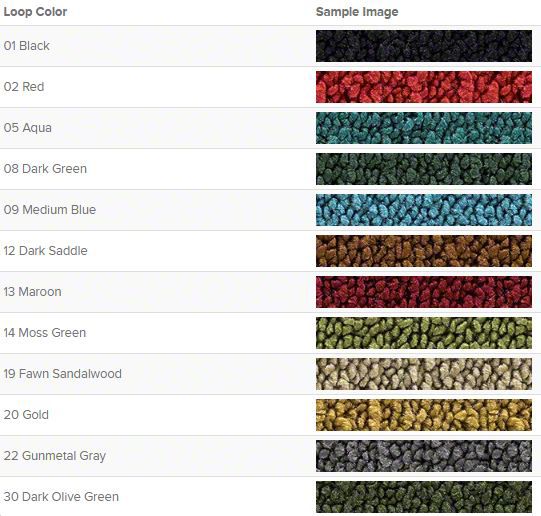 Loop Cabs Ecklers Rear Cab Wall Loop Die Cut Carpet (67-72 K10 Regular Cab w/o ...