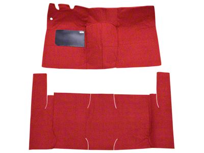 Complete Cutpile Molded Carpet with Pad (1977 Corvette C3)
