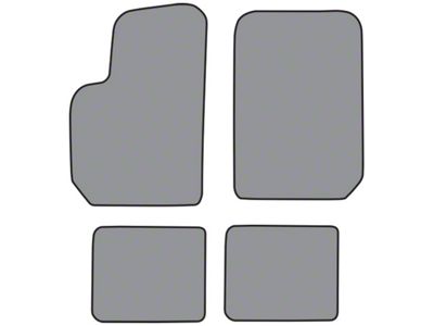 Complete Loop Molded Carpet with Pad (1968 Corvette C3 w/ Manual Transmission)