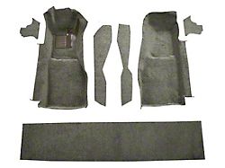 Front Cutpile Molded Carpet with Console Strips, Kick Panel and Door Panel Inserts (81-82 Corvette C3)