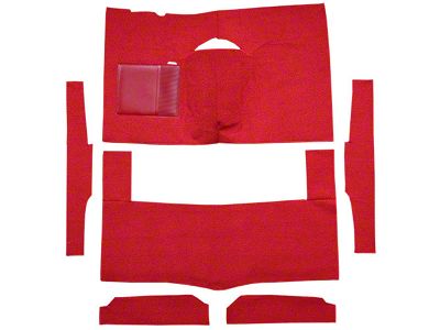 ACC Rear Area Cutpile Molded Carpet with Mass Backing (88-89 Corvette C4 Coupe)
