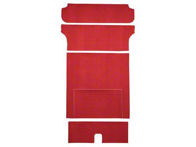 Cargo Area Loop Die Cut Carpet (55-57 210 2-Door Wagon)