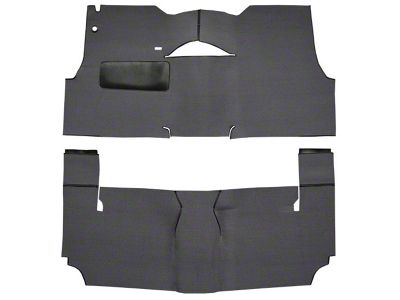 Complete Daytona Cut and Sewn Carpet (1955 210 2-Door Hardtop w/ Bench Seat)