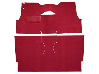 Complete Daytona Cut and Sewn Carpet (1955 210 2-Door Sedan w/ Bucket Seats)