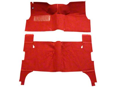 Complete Daytona Cut and Sewn Carpet (1955 Bel Air 4-Door Sedan w/ Bench Seat)