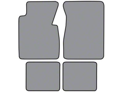 ACC Complete Daytona Die Cut Carpet Front and Rear Floor Mats (55-56 Nomad 2-Door)