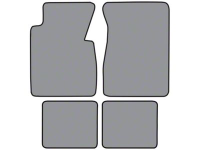 ACC Complete Daytona Die Cut Carpet Front and Rear Floor Mats (55-56 210)