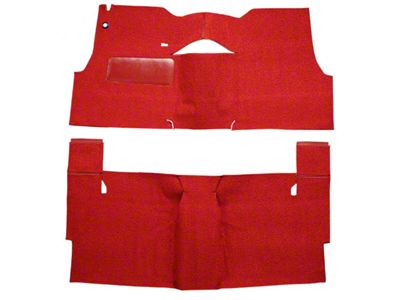 Complete Loop Cut and Sewn Carpet (1955 210 2-Door Sedan w/ Bench Seat)