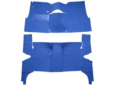 Complete Loop Cut and Sewn Carpet (1957 Bel Air 4-Door Hardtop w/ Bench Seat, Excluding Sport Sedan)