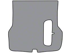 Complete Loop Die Cut Carpet Trunk Mat with Spare Tire Cutout (55-57 Bel Hardtop, Sedan)