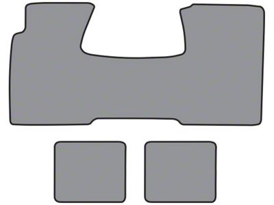 Complete Loop Pattern Carpet Front and Rear Floor Mats (55-57 Bel Air, Excluding Nomad)