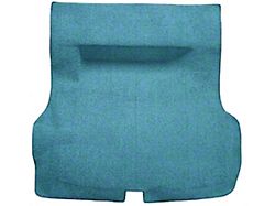 Trunk Area Loop Molded Carpet Mat without Spare Tire Cutout (55-57 210 Hardtop, Sedan)