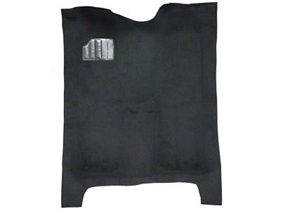 Passenger Area Cutpile Molded Carpet; Medium Doeskin (78-87 El Camino)
