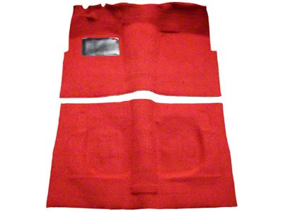 Complete Loop Molded Carpet; Aqua (1957 Fairlane 2-Door Hardtop w/ Standard Seats)