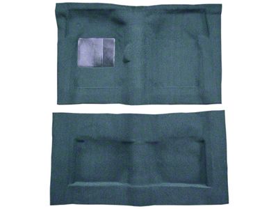 Complete Loop Molded Carpet; Palomino (65-67 Fairlane Fastback w/ Manual Transmission)